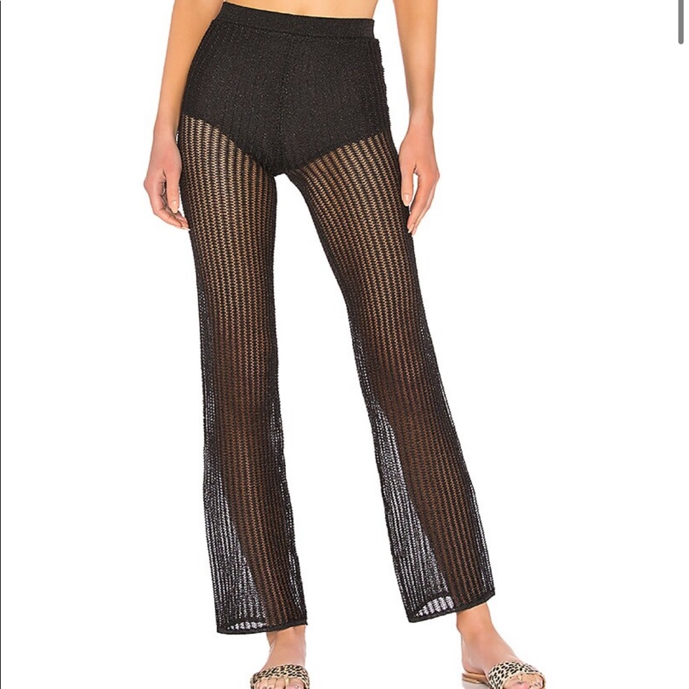 LPA Alessandro Black Pants Size S